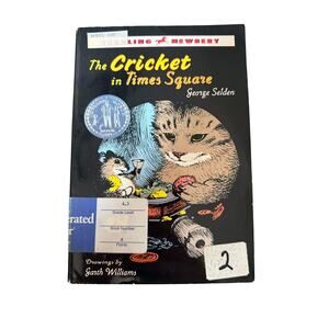 Vintage The Cricket in Times Square By George Selden Accelerated Book/Novel Set